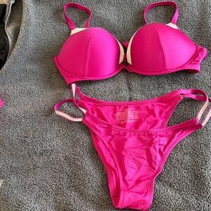 Victoria's Secret Hot Pink Swimwear